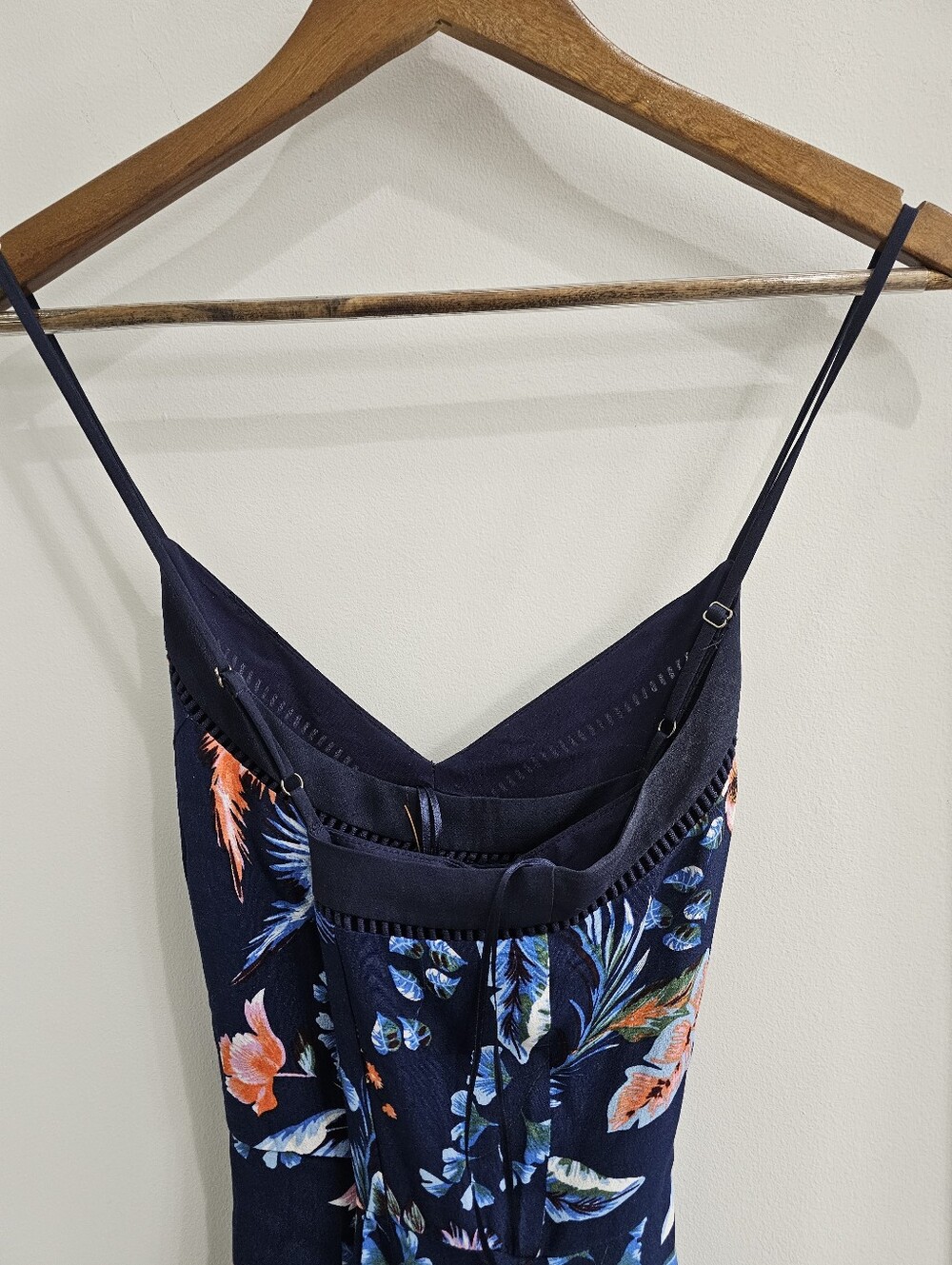 Adelyn Rae Navy Floral High-Low Sundress - Picture 6 of 10